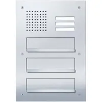 Siedle 200048181-00 CL 411 BD2A 03 R Postvanger Staal (niet roestend) Zilver