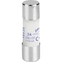 Weidmuller 2783180000 FUSE 10X38 3A 1000 VDC GPV Buiszekering (Ø x l) 10.3 mm x 38 mm 3 A 1000 V/DC Inhoud 10 stuk(s)