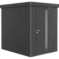 Biohort Berging Neo 2A 180x236 Donkergrijs Metallic