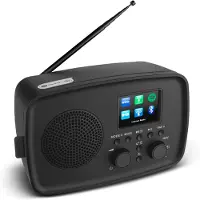 Medion 50078817, Internet, DAB+, FM, 5 W, TFT-scherm, 6,1 cm (2,4 inch), 802.11a, 802.11b, 802.11g