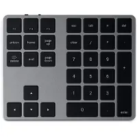 Satechi Blauwtooth Extended KeyPad Toetsenbord Grijs