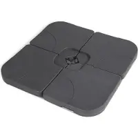 Merkloos Hartman parasolvoet, 4-delig, vulbaar, 105 cm