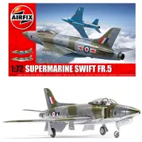 Airfix Modelbouwpakket Militaire voertuigen - 04003 Supermarine Swift FR.5 Straaljager Plastic - 1:72 - Modelbouw