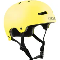 TSG Evolution Solid Color Fietshelm, geel L/XL | 57-59cm 2022 BMX & Dirt helmen