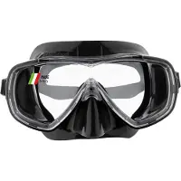 Cressi Masque Onda - Verre Droit - Noir