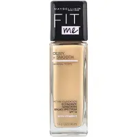 Maybelline , Fit Me, Dewy + Smooth Foundation, 125 Nude Beige, 1 fl oz (30 ml)