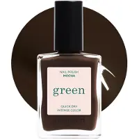Manucurist Paris Groene Nagellak Mocha - Koele Ondertonen Bruin - 9-Free, Plantaardig en Vegan - 0.5 fl oz