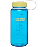 Nalgene - Wide-Mouth Bottle - drinkfles - waterfles - 500ml - Blue Atoll w/Endive Sustain NIEUW!