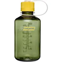 Nalgene - Narrow-Mouth Bottle - drinkfles - waterfles - 500ml - Oil Green w/Freesia Sustain NIEUW!