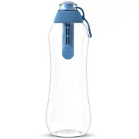 Dafi Sport Waterfles met Filter Blauw | 24 oz | Herbruikbare Waterfles, Filter Vervanging