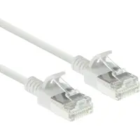 ACT DC6951, 1,5 meter, Cat6a, U/FTP (STP), RJ-45, RJ-45, Wit