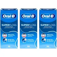 Oral-B Super Floss - 3 x 50 stuks - Voordeelverpakking