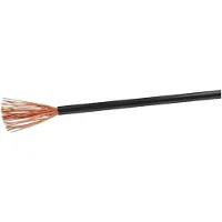 VOKA KABELWERK H05VK1SW Geïsoleerde kabel H05V-K 1 x 1 mm² Zwart 100 m