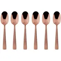 Sambonet Theelepel Cortina PVD Copper (6-Delig)
