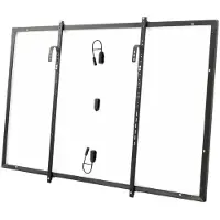 EcoFlow Set bevestigingshaken voor balkoninstallatie, beugel voor balkonzonne-installatie (zwart, geschikt voor vaste zonnepanelen van 400W en andere modellen)
