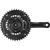 Shimano Tourney FC-TY501 Crankstel 175 mm - 42/34/24T - 3x6/7/8-Speed - Vierkante As - Zonder Kettingbeschermer - Zwart