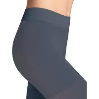 Falke Damen Fable Estate gedessineerd wol panty dames blue ink - maat 6491