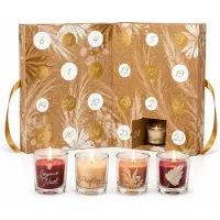 Spies Online Kerstadventskalender - 34 x 25 x 14 cm - Kalender voor de feestdagen - Adventskalender - Kerstcadeau - Kerst - Verpakkingsset - Beige (beige)