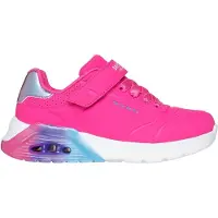 SKECHERS UNO LITE 2.0 - VIVID METALLIC Meisjes Sneakers - Felroze / Multi