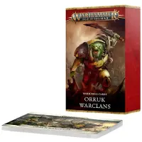 Warhammer Age of Sigmar WARSCROLL KAARTEN: ORRUK WARCLANS