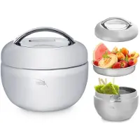 Orion APPLE stalen lunchthermosfles 800 ml