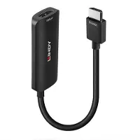 Lindy HDMI-converter - - 38329 - 8K 60Hz - Ondersteuning HDR - Zwarte adapter