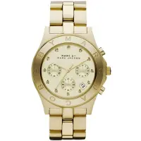 Marc Jacobs MBM3101 Goudkleurig dameshorloge