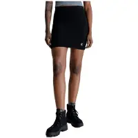 Calvin Klein Jeans Rok van Calvin Klein voor dames, gemaakt van seersucker