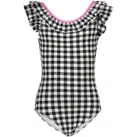 B. Nosy B-Nosy Meisjes accessoires B-Nosy Girls sunny black/white ao swimsuit Sunny black /white a 98/104