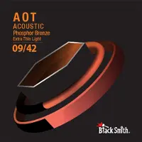 BlackSmith APB-0942 Nano-Carbon Coated Phosphor Bronze Akoestische Gitaarsnaren (9-42)