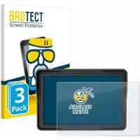 BROTECT - Screenprotector voor Essgoo Motorrad Carplay 5" - Folie Beschermfolie Beschermglas matte 3 Stuks