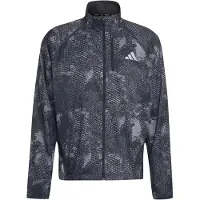 Adidas Sportjas 'ADI365 Running Animal Print Iconic' grijs / taupe / antraciet