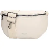 Charm London Pentonville Heuptas - Crossbody Schoudertasje - Festival Tasje - Fanny Pack - Gebroken wit