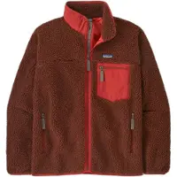 Patagonia - Classic Retro-X Jacket - Fleecevest M, bruin/rood