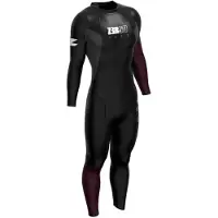 Z3R0D Heren Flex Neopreen Wetsuit Zwart/Rood