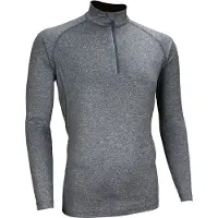 Avento T-shirt met lange mouwen en 1/4 rits