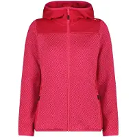CMP Dames fleece met capuchon Knit Tech
