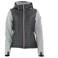 Mountain Peak Gewatteerde fleece met capuchon voor dames
