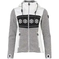Mountain Peak Gevoerde hoodie met rits voor dames