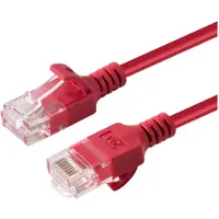 Microconnect V-UTP6A015R-SLIM netwerkkabel Rood 1,5 m Cat6a U/UTP (UTP)