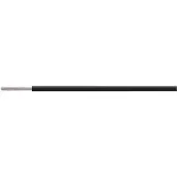 HELU 26672-2500 Enkele ader H05V-K 1 x 1 mm² Zwart 2500 m