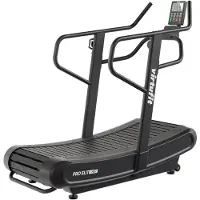 VirtuFit Pro Elite HiiT Loopband - 160 x 44 cm - 4 niveaus - Zwart