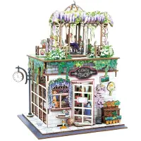 Buki Houten model Diorama Bloemist
