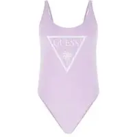 GUESS Dames zwempak uit 1 stuk Violet | Maat XL