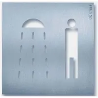 Siedle S. & Soehne Oriëntatiebord 154x154mm Douche Haar OSP 0015