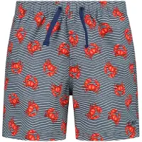 CMP Gestreepte zwemshort met krabmotief kind | Maat 16 ans