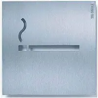 Siedle Aanwijzingsbord Roken (l x b x h) 154 x 154 x 11 mm 1 stuk(s)
