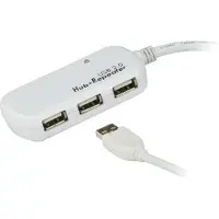 Pricenet USB verlengkabel - - UE2120H - 4 USB 2.0 poorten - Signaalversterking