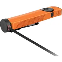 Olight ArkPro Class 1 (Orange) CW Zaklamp werkt op een accu LED Met stroboscoopfunctie, Met UV-lamp 520 lm 115 g
