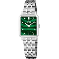Lotus Analoog horloge groen